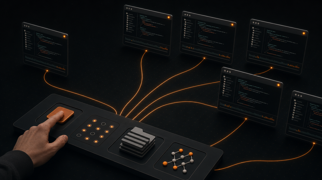 Broadcast One Prompt to Every Agent: How Parallel AI Coding Actually Works featured image