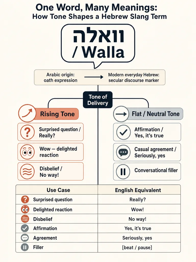 Walla Meaning: What Israelis Mean When They Say It infographic