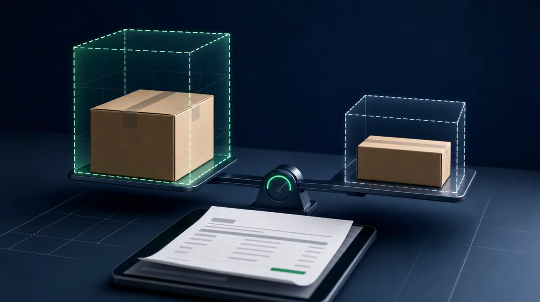 DIM Weight vs Actual Weight: How Carriers Charge