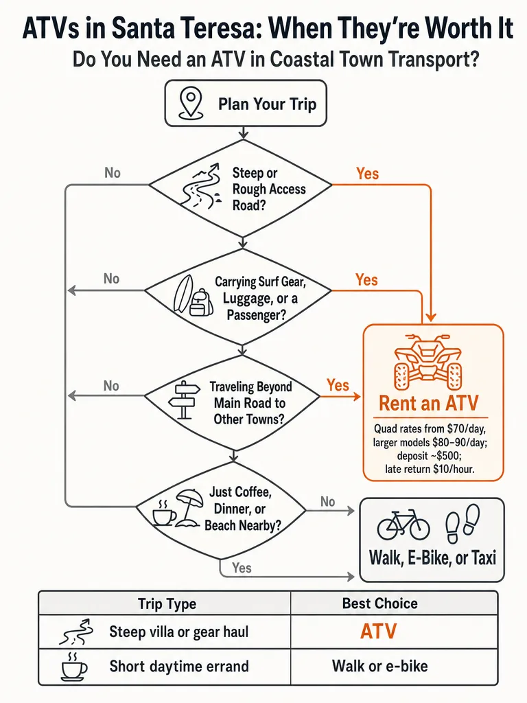 ATVs in Santa Teresa: When They're Worth It infographic