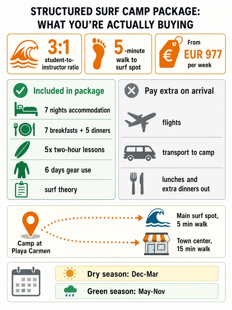 Diagram: LaPoint Surf Camp Santa Teresa: Honest Review