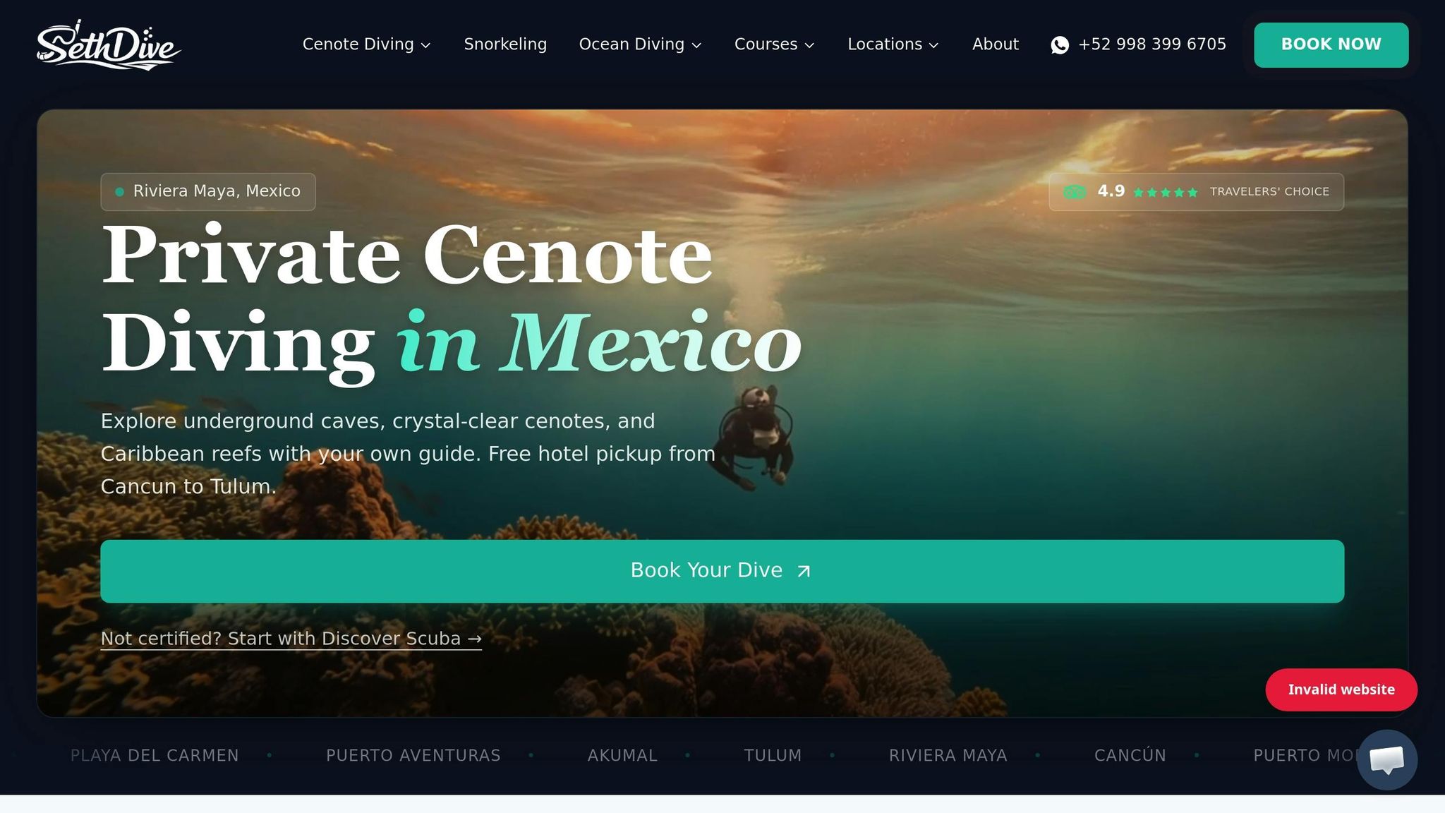 Seth Dive Mexico