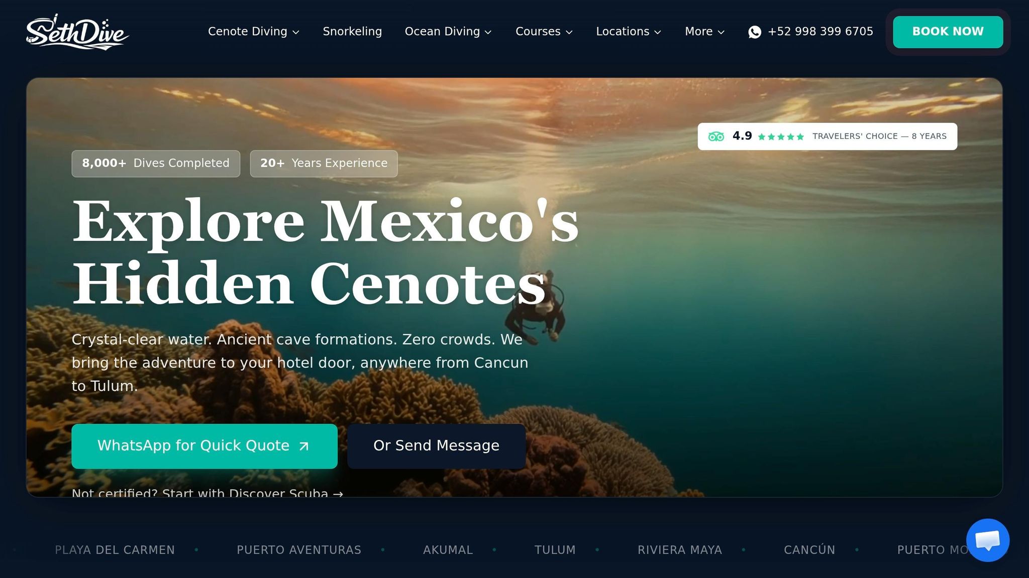 Seth Dive Mexico