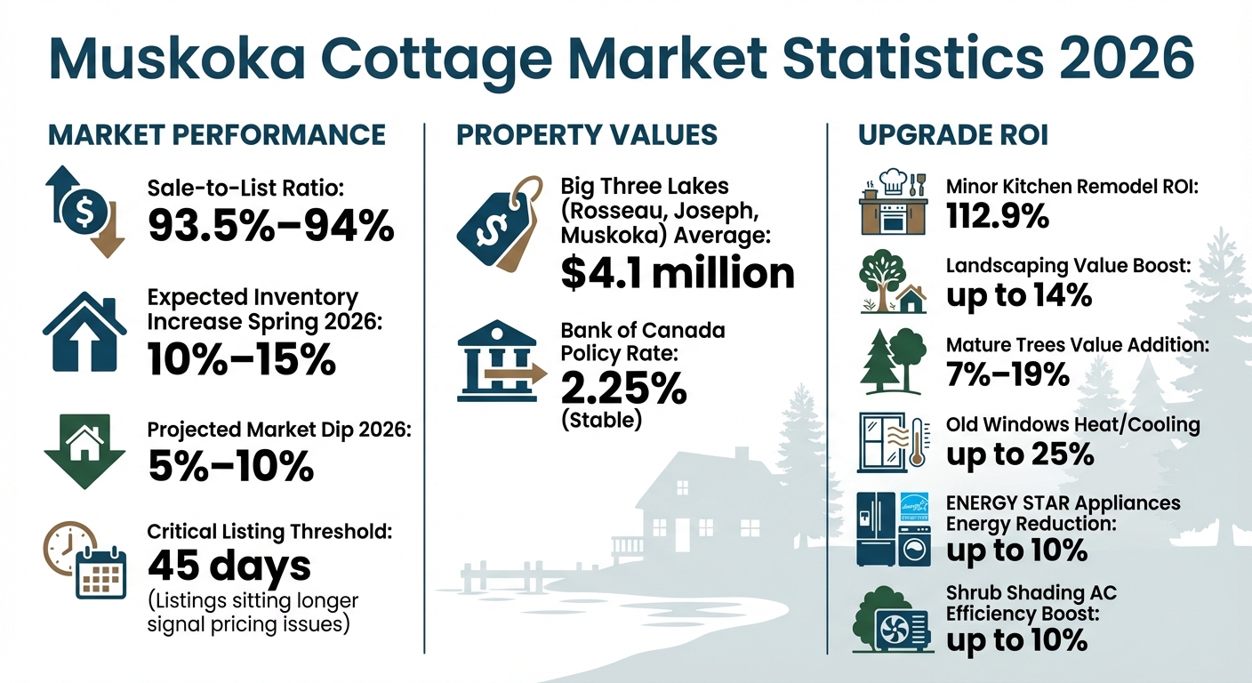 Muskoka Cottage Market Statistics 2026: Pricing and Inventory Trends