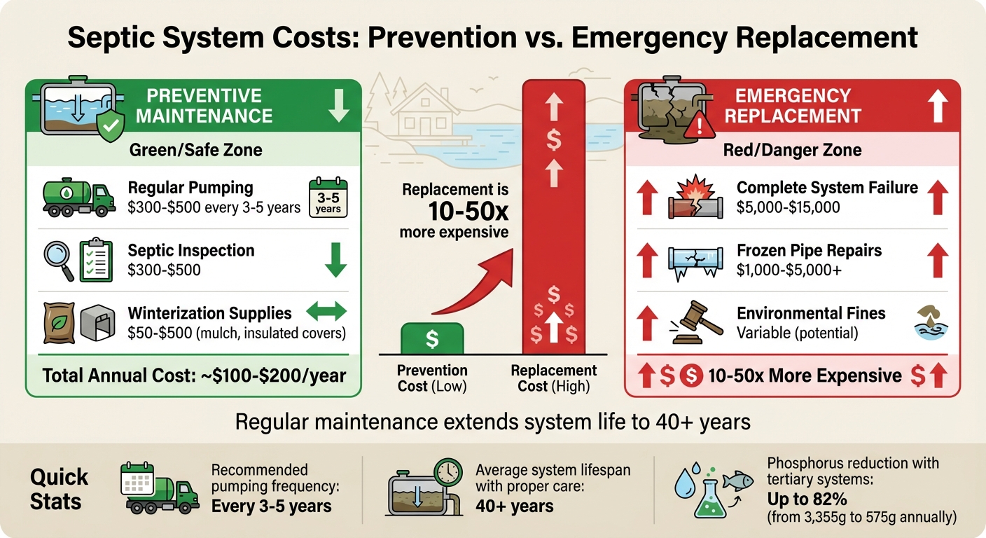 Septic System Maintenance Costs: Prevention vs Replacement in Muskoka