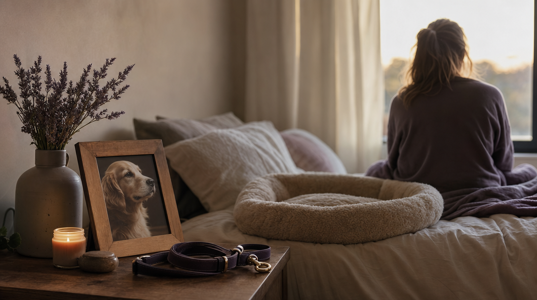 Can't Sleep After Your Dog Dies? What Actually Helps featured image
