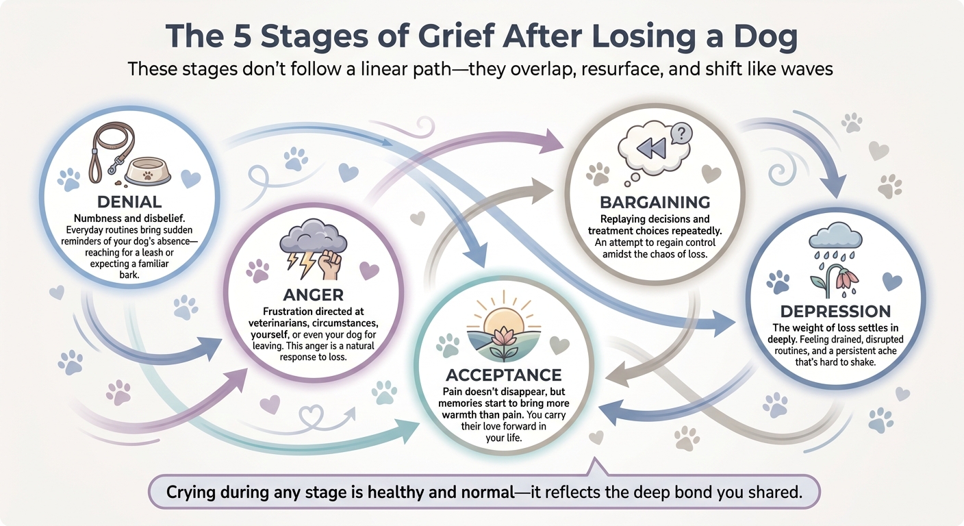 The 5 Stages of Grief After Losing a Dog