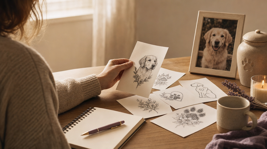 Dog Memorial Tattoos: How to Choose One You Won’t Regret featured image