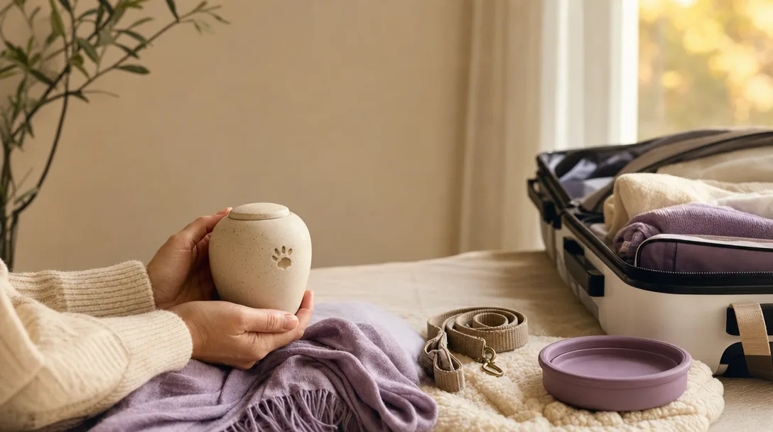 Flying With Dog Ashes: Airport Rules and What to Pack