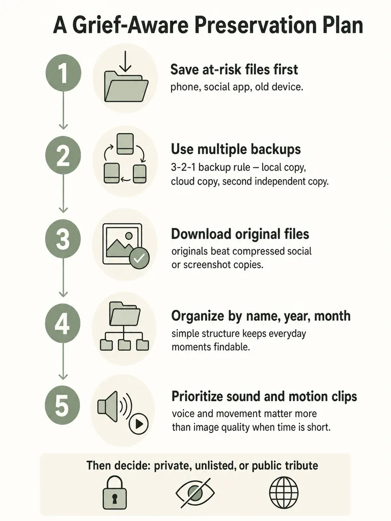 Keeping Your Dog's Videos, Voicemail, and Photos infographic